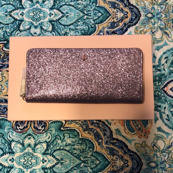 SOLD ✔️❌ — Kate Spade Burgess Court Lilac Wallet ♠️ - Picture 2 of 12